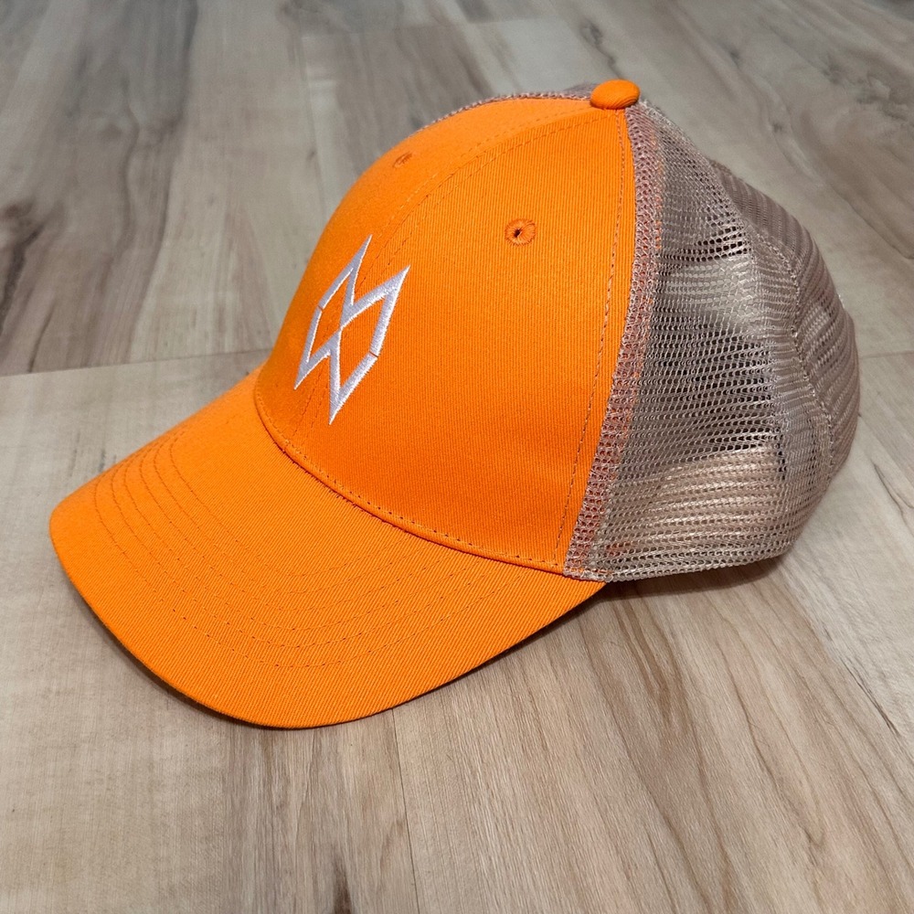 Morgan Wallen "One Night At a Time Tour" orange trucker hat - Picture 2 of 8